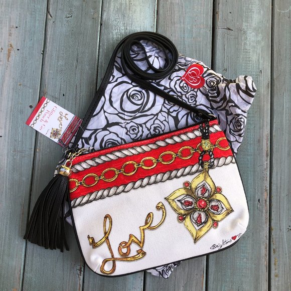 Brighton Glitter & Go Purse Crossbody Pouch (NEW) - Picture 6 of 8